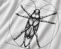 The Vitruvian ( White ) — Cockroach Lives Matter