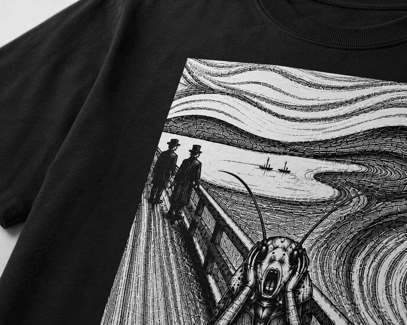 The Scream ( Black)